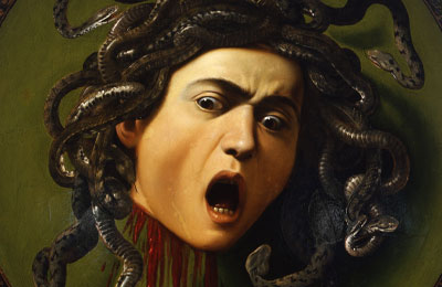 Galleria degli Uffizi di Firenze - La Medusa di Caravaggio