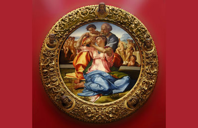 Galleria degli Uffizi di Firenze - Il Tondo Doni di Michelangelo