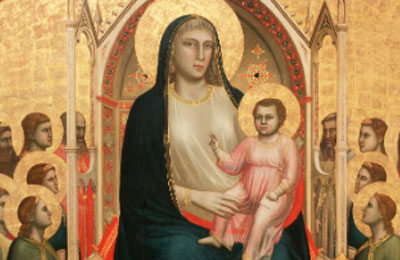 Galleria degli Uffizi di Firenze - La Madonna di Ognissanti di Giotto