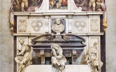 Tomba monumentale di Michelangelo Buonarroti, 1564-1576